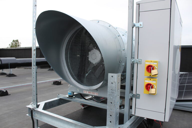 Mechanical Smoke Ventilation System Fan